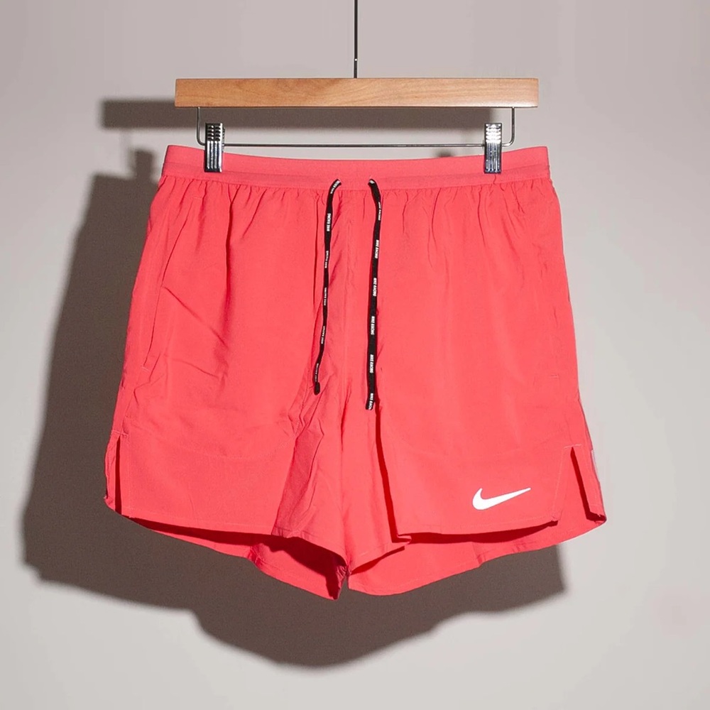 Nike FLEX Stride 5" Men’s Brief Lined Reflective Running Shorts CJ5453-629 Pink